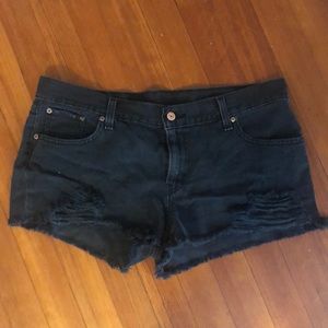 Levi denim shorts